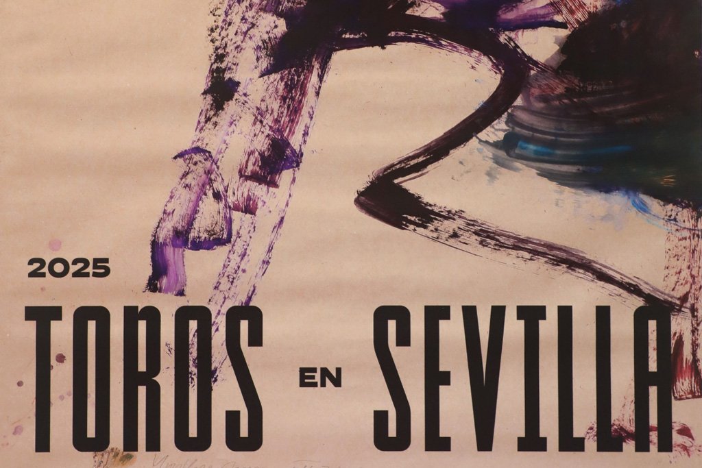 Cartel Toros Sevilla 2025, caballos de picar enrique peña